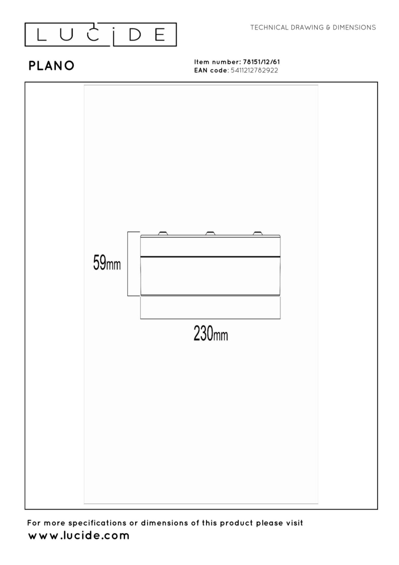 Lucide PLANO - Flush ceiling light Indoor/Outdoor - Ø 23 cm - LED Dim. - CCT - 1x11W 2700K/4000K - IP44 - Opal